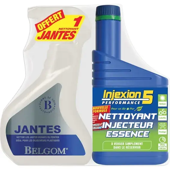 Prix Réduit LOT INJECTION 5 ESS + NET JANTES