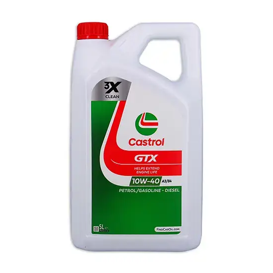 Nouvelle Collection Huile moteur CASTROL GTX 10W-40 A3/B4 5L