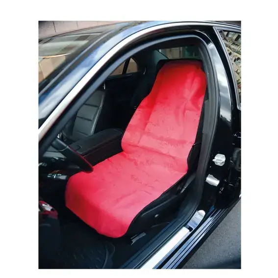 COUVRE SIEGE SERVIETTE ROUGE Réduction