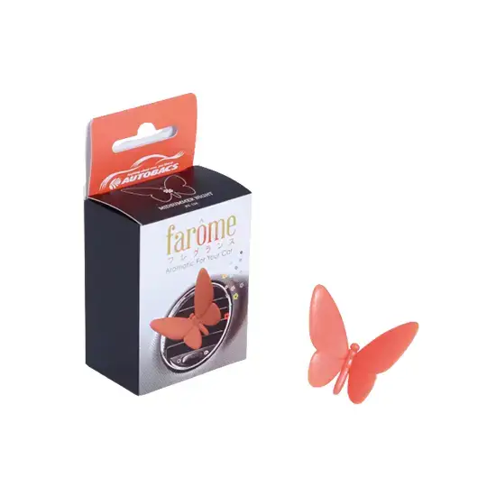 Désodorisant forme papillon – senteur MidSummer Night – grille de ventilation voiture – AUTOBACS QUALITY Commande En Gros