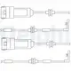 Contact d'avertissement, usure des plaquettes de frein DELPHI LZ0145 Commande En Gros