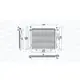 Condenseur, climatisation MAGNETI MARELLI 350203975000 Commande En Gros