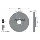 Disque de frein TEXTAR 92166300 Produit De Marque