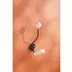 Top Vente MOTTEZ – Patère noire 2 boules blanches – B842V