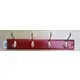 MOTTEZ – Porte manteaux zamak acajou 4 crochets – B074BAC Meilleure Vente