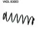 Réduction Ressort de suspension SKF VKDL 83003
