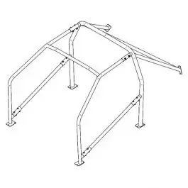 Arceau SASSA pour FORD Escort RS Cosworth MK5/MK6 1991-1996 6 points à boulonner Vente Flash