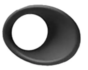 Enjoliveur feu antibrouillard droit pour PEUGEOT 206 Plus (206+) 2009-2013, pare chocs avant Achetez Aujourd’hui