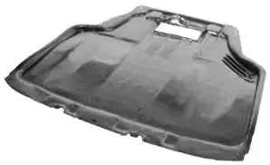 Must-Have Cache de protection sous moteur pour FORD FIESTA VI phase 2 , 2013-2016, avec trou, Neuf