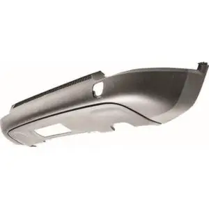 Pare chocs arrière inférieur pour JEEP COMPASS II phase 1, 2017-2021, noir gaufré, trou crochet de remorque électrique, Neuf Quantité Limitée