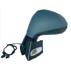 Rétroviseur gauche électrique pour PEUGEOT 207 Sport, 2006-2009 rabattable électriquement, à peindre Nouvelle Collection