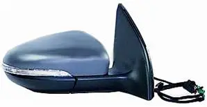 Dernier Modèle Rétroviseur droit électrique pour VOLKSWAGEN GOLF VI 2008-2012, dégivrant, à peindre