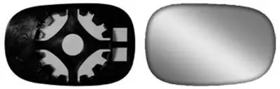 Miroir Glace rétroviseur gauche pour FORD KA, 1996-2008, Neuf Offre Spéciale