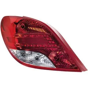 Commande En Gros Feu arrière gauche pour PEUGEOT 207+, 2012-2014, à led, (rouge/blanc), Neuf