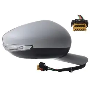 Rétroviseur droit pour PEUGEOT 508 I phase 2, 2014-2018, rabattable électriquement, dégivrant, sonde, feu clignotant, Neuf à peindre Quantité Limitée